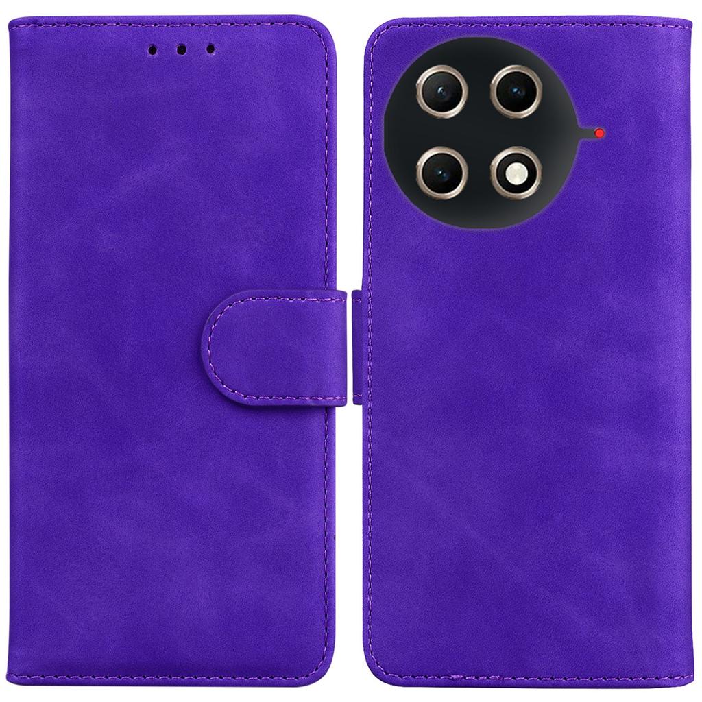 For TECNO Camon 30S 4G/30S Pro 4G Case Solid Color Leather Wallet Phone Cover