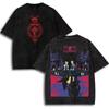 2026 Summer Vintage Washed Fullmetal Alchemist Anime T-Shirt Unisex Oversized Streetwear Short Sleeve Casual Tee