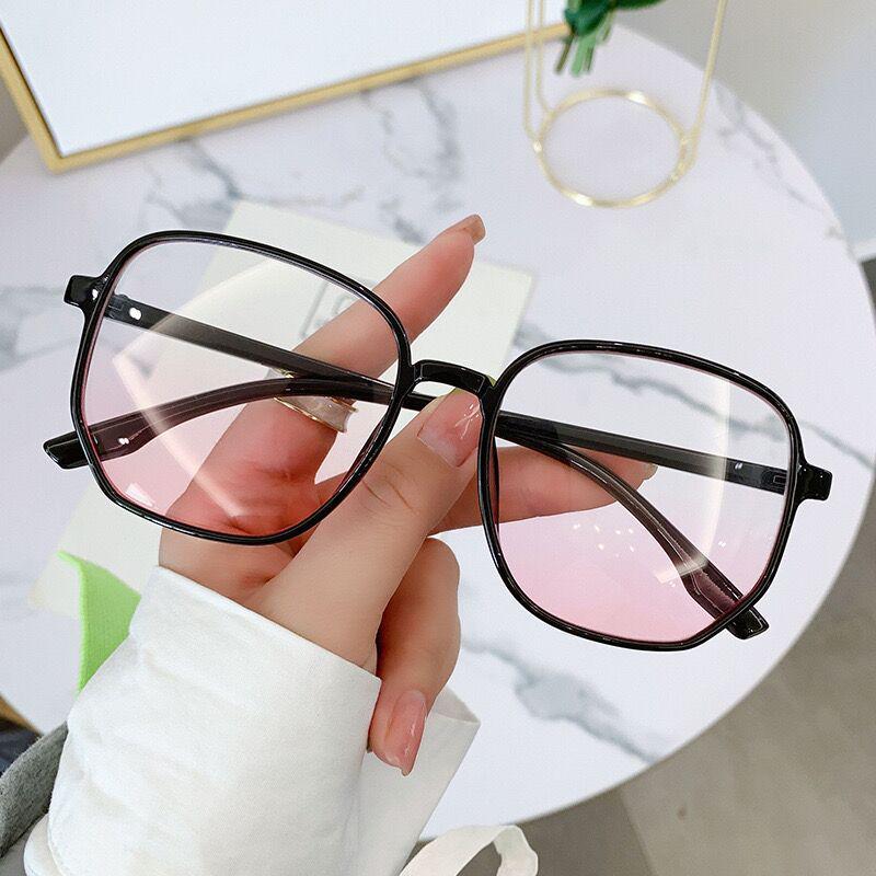 Trendy Douyin Blush Prescription Glasses for Women - Stylish Black Frame with High-Value Appeal