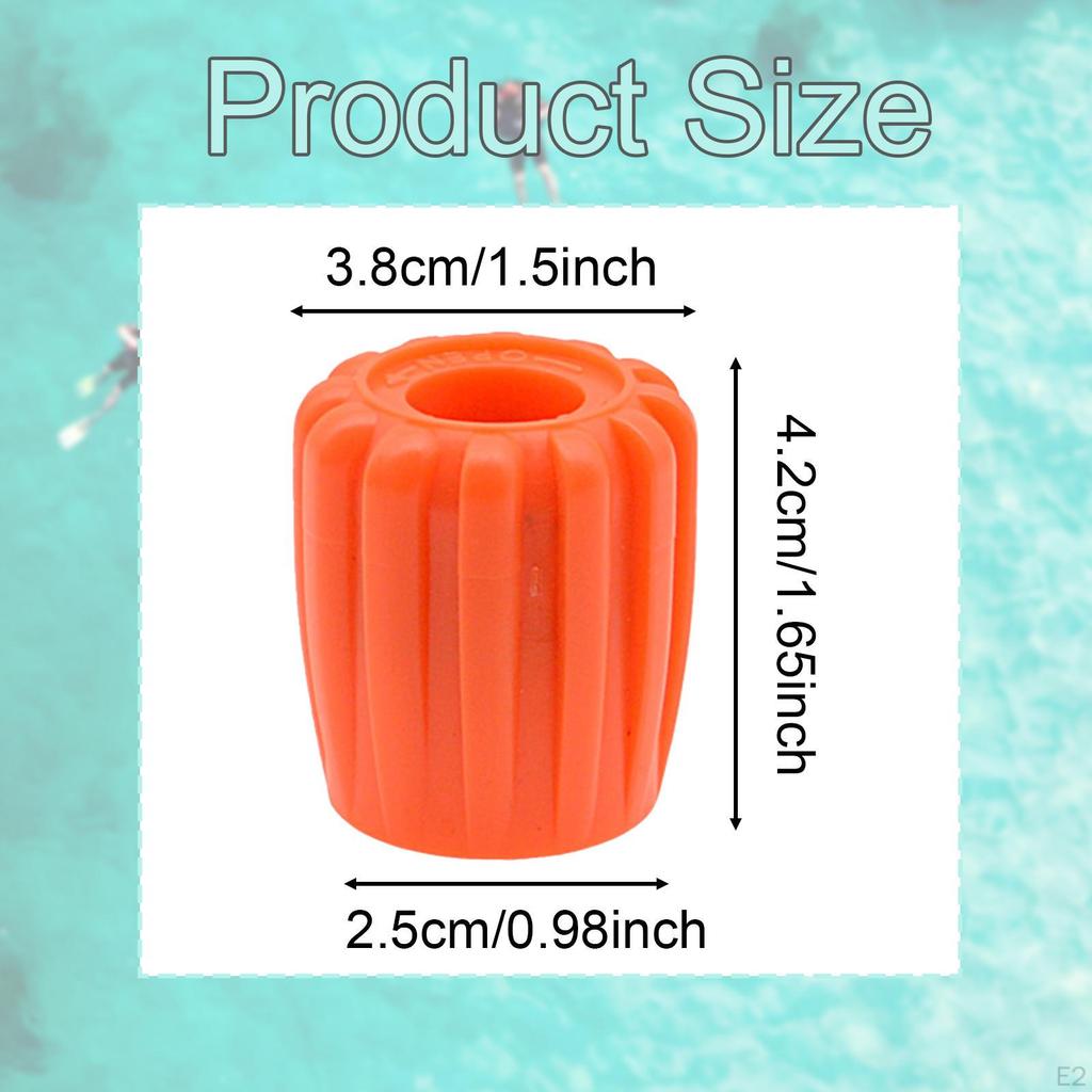Anti-slip Scuba Diving Cylinder Valve Knob Replacement Part for Professional Underwater Sports