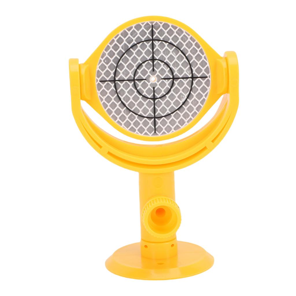 Surveying Prism Reflective Target Sheet Mini Accurate Survey Reflector for Total Station with Tilt Holder Base Mount