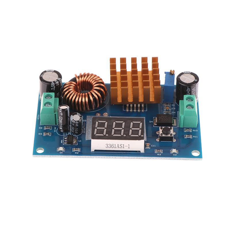 Xh-M411 Dc 3V-35V To Dc 5V-45V Boost Converter Module Voltage Regulator Adjustable Step Up Voltmeter Digital Display Module
