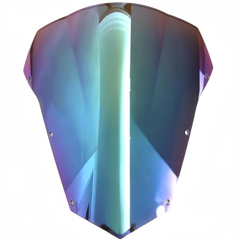 Motorcycle windshield air deflector front windshield Flow Guide Plate Double Bubble for Yamaha FZ 6 FZ-6 FZ6 2003-2008