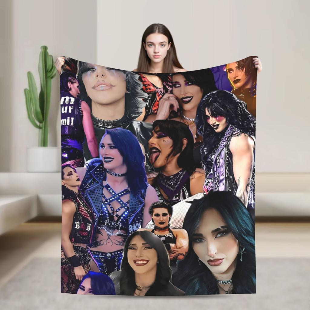 Rhea Ripley Cool Flannel Blanket  Soft Warm Throw Blanket for Home Decor Travel Fashion Bedspread Sofa Bed Cover