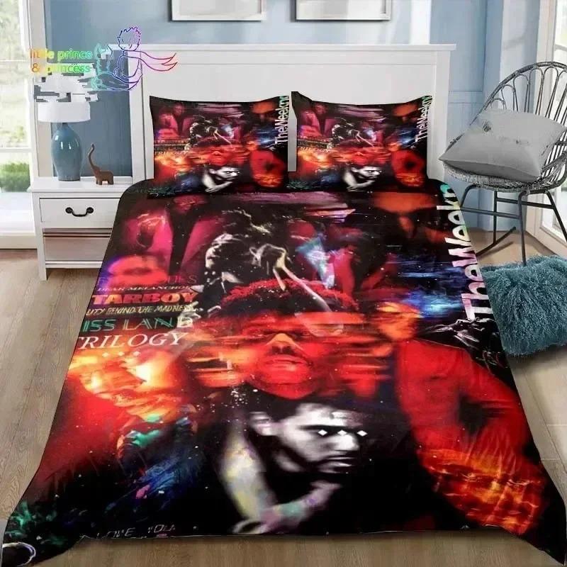 Comforter 3D Print Xo The Weeknd Bedding Set Single Twin Full Queen King Size Bed Set Adult Kid Bedroom Bedding Gift