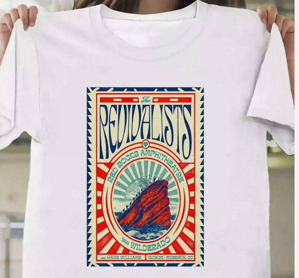 

The Revivalists Oct 9 2025 Morrison CO Red Rocks Amphitheatre Tour Shirts 2XL