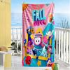 Fall Guys Adventure Beach Towel Quick-Dry Soft Microfiber Comfortable Lightweight Perfect for Traveling Yoga Camping and Swimming