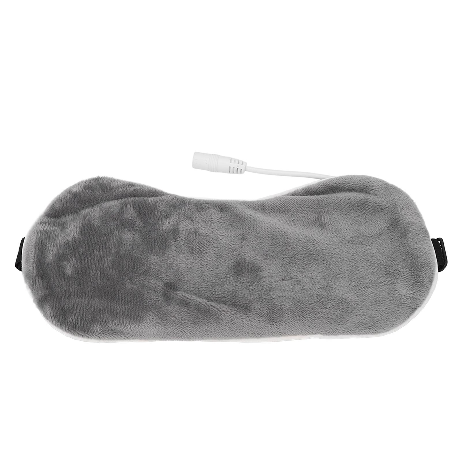 

Heating Blindfold USB Hot Compress Adjustable Nourish Eyes 5 Gear Blindfold for Sleeping серый
