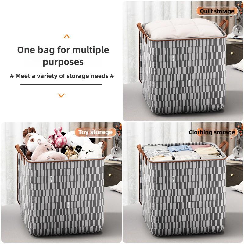Large Capacity Storage Bag for Clothes and Quilts Foldable Dust Proof Moving Box Organizer Home Dustproof Packing Bag