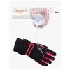 Winter warm gloves - fleece lined, extra thick, touchscreen compatible, full finger - ideal for cycling and skiing