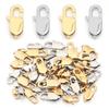 5pcs/lot Stainless Steel Clasps Polishing Rectangle Lobster Clasps Hooks End Clasps Connectors DIY Jewelry Making Accessories