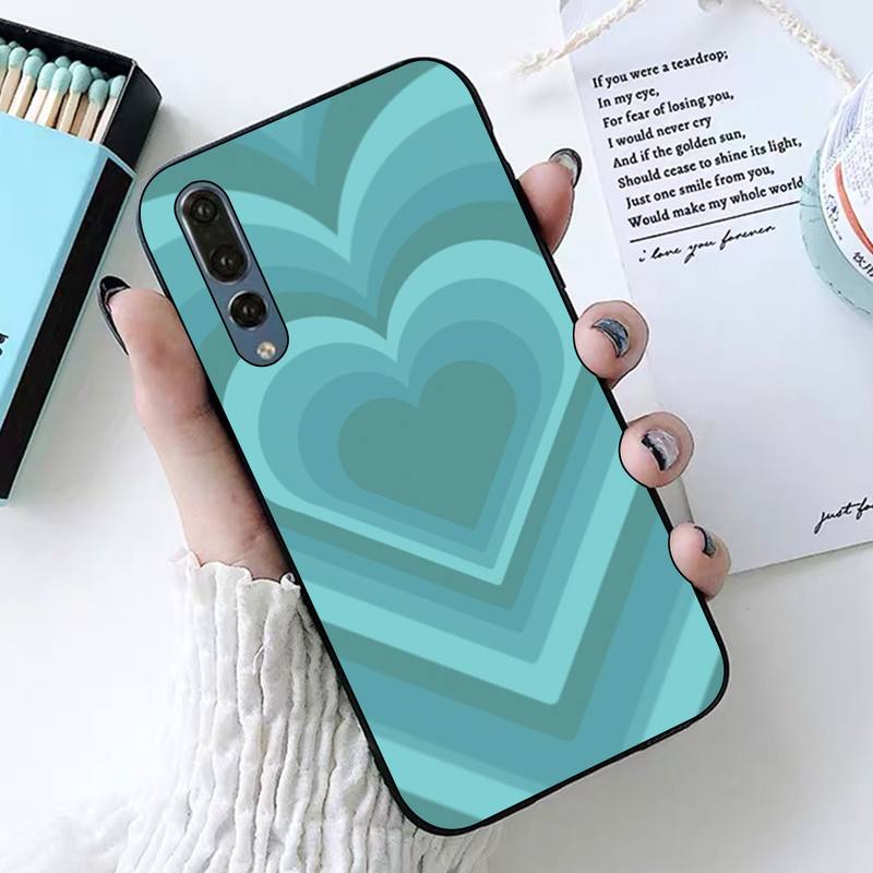 INS Mode Süße Liebe Herz Telefon Fall für Huawei P30 40 20 10 8 9 lite pro plus Psmart2019