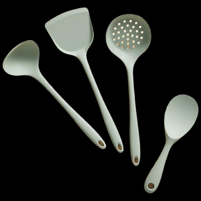 COOKER KING Silicone Kitchen Utensil 4-Piece Set