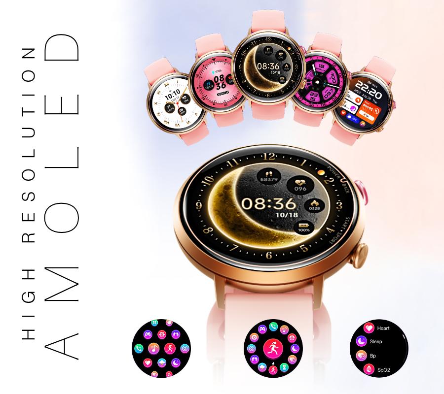 Smartwatch Rubicon Rncf29 Czarny