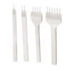 Punching Tools Hole Punch Set Tools White Steel 5Mm Spacing For Diy Projects 4Pcs