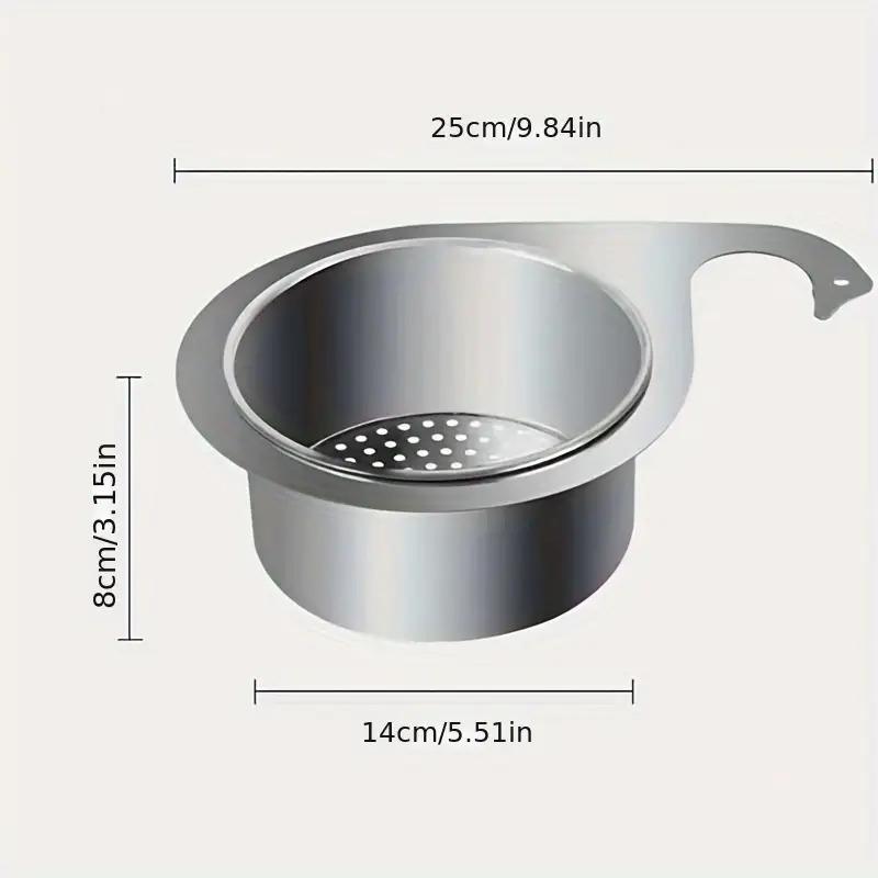 

Under-Sink Drain Basket: No-Drill, Stainless Steel, Easy-Clean.Maximize Sink Space & Organize Kitchen. Sturdy & Sleek. Shop Now!