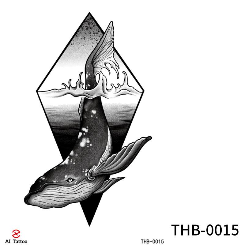 Beauty Sticker Half Arm Tattoo Sticker Waterproof Animal Small Fresh Tattoo Sticker