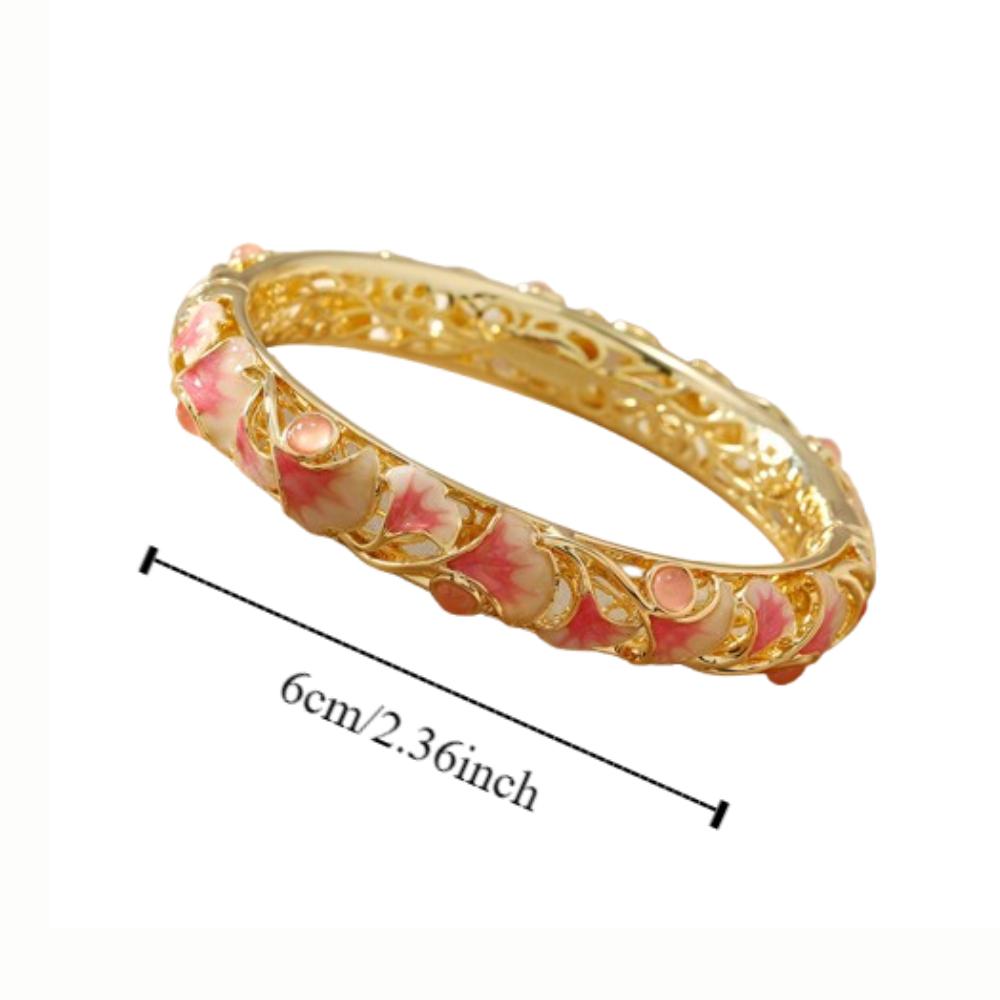 Double Bangle Vintage Cloisonne Bangle Traditional Women's Hand Bracelet  Girls