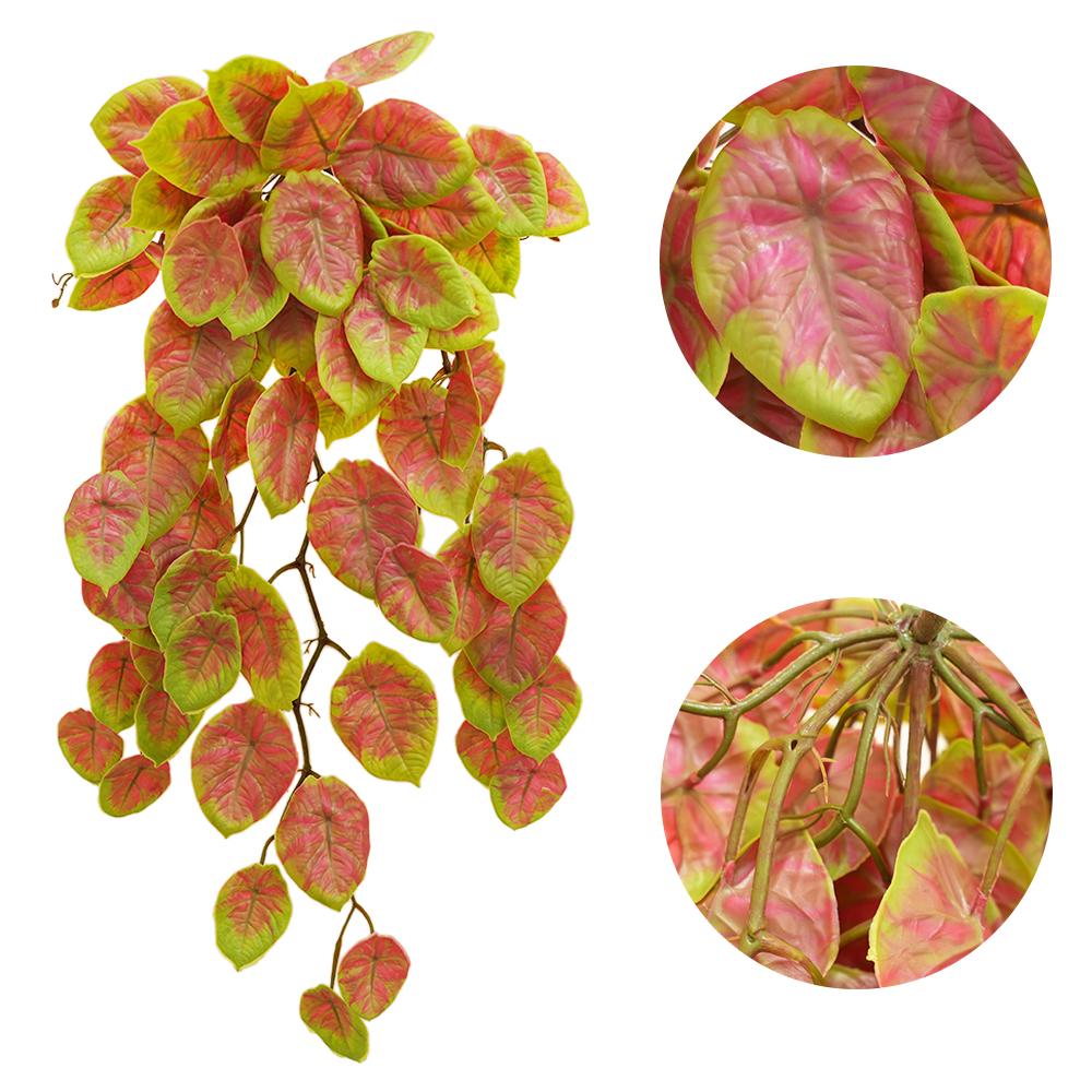 

Artificial Hanging Plants with 70 Leaves Fake Hanging Vines for Indoor Outdoor Decoration Wedding Party Christmas Fall Decor