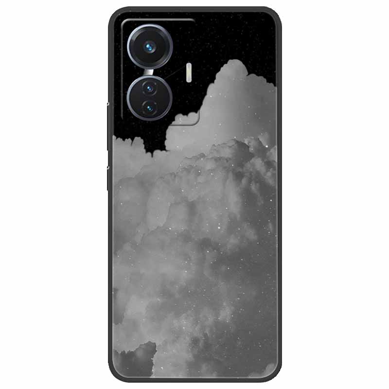 Christmas Case For Vivo T1 44W Soft Silicone Back Cover for Vivo T1 4G Snapdragon 680 Phone Case Cartoon V2153 VivoT1 4G Funda