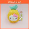 Pear Watermelon Pineapple Shaped Fruit Series Plush Doll Pendant