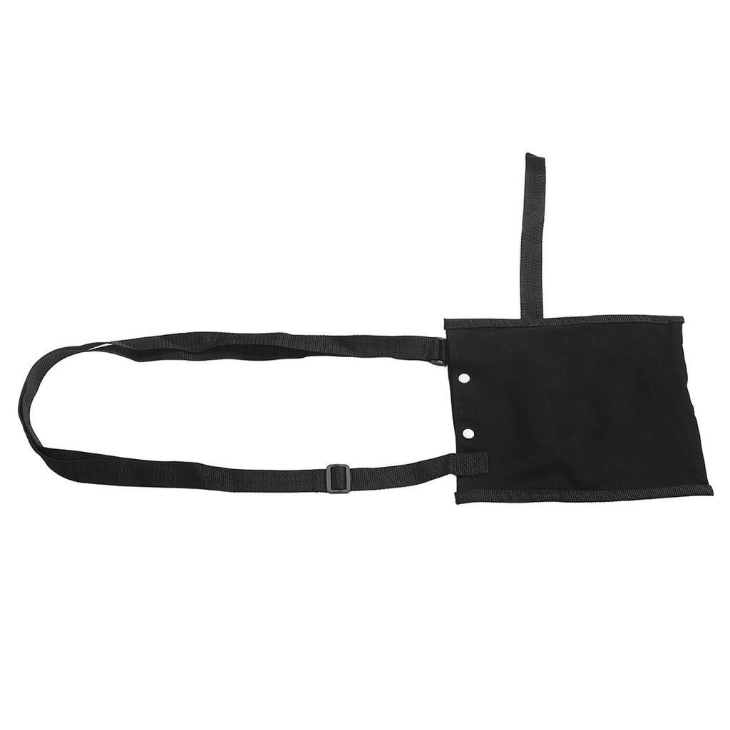 Urine Shoulder Bag Single Pocket Urine Drainage Shoulder Bag Cover with Adjusted Strap Black
