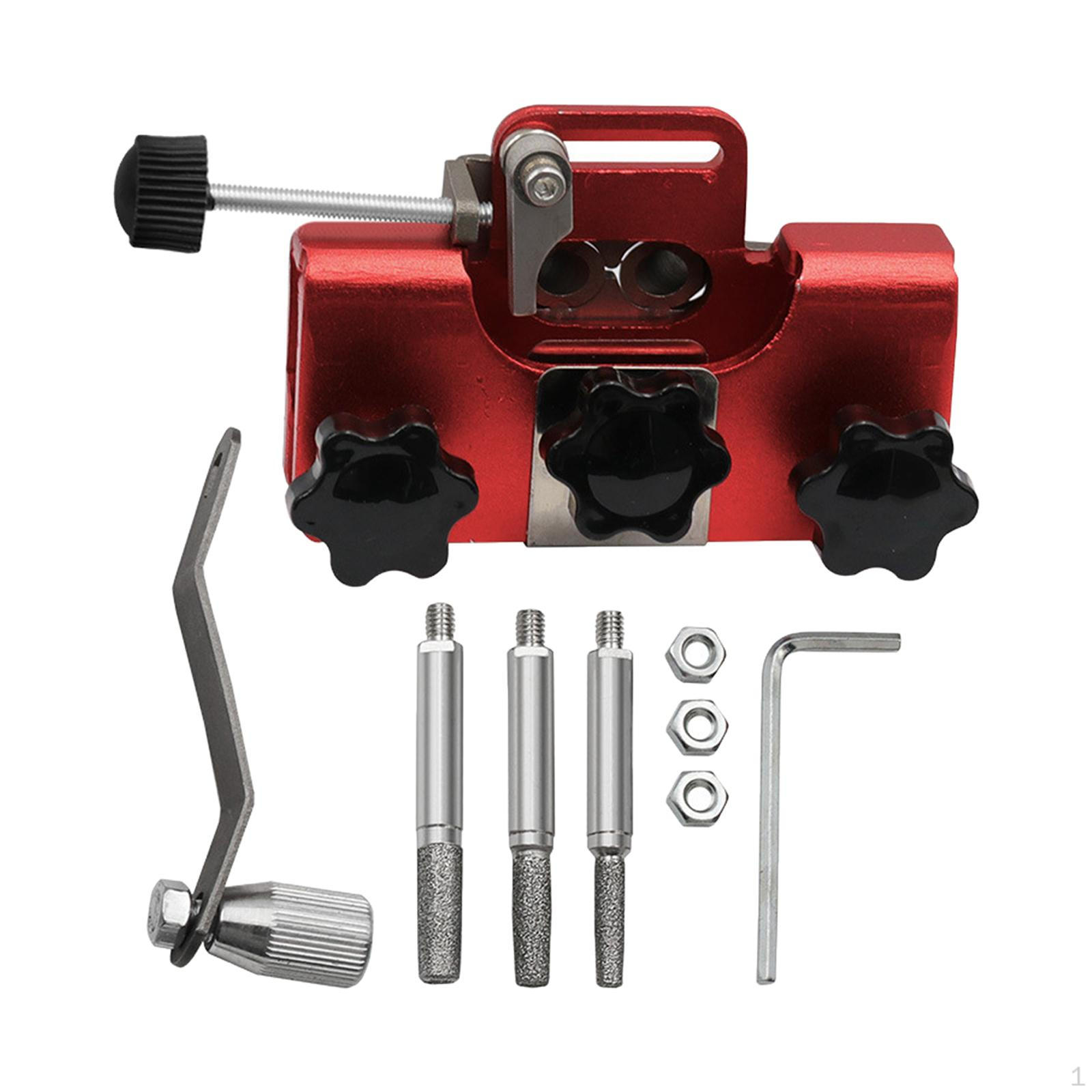 

, Точилка для ланцюгів, зручний універсальний портативний металевий простий у використанні аксесуар для шліфувального інструменту