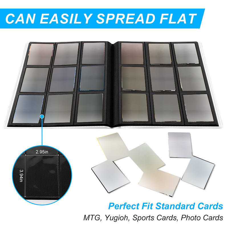 New Trading Card Collector Holder Binder Portable Storage Case Suitable for Cards Baseball Football Cards