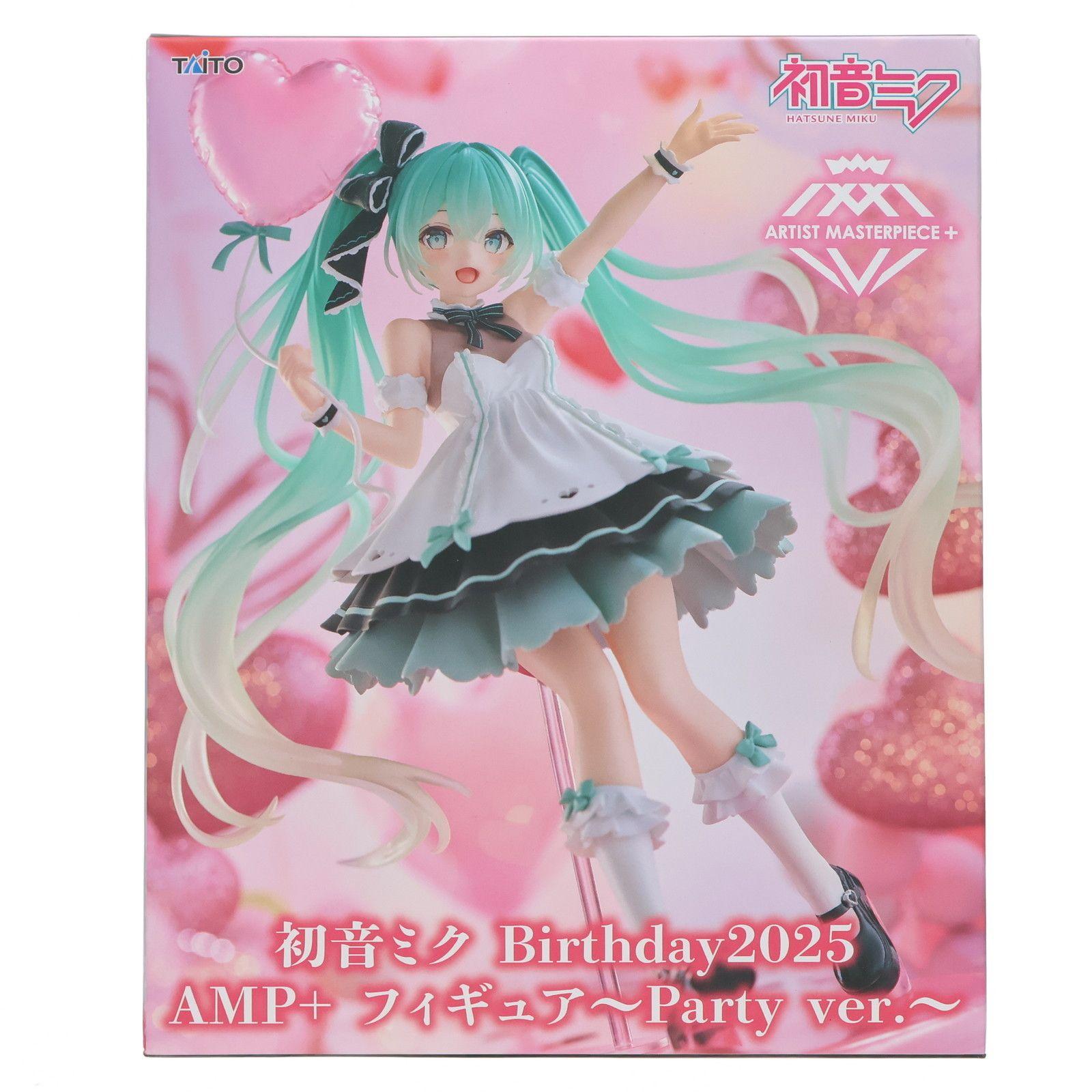 

[USED] Hatsune Miku Character Vocal Series 01 Hatsune Miku Birthday 2025 AMP+ Figure ~Party ver.~ Prize (451916600) Taito