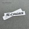 3D ABS Car Letter Emblem Personality Rear Tail Trunk Decals Badge Sticker Decal Styling Auto  For S CROSS Accessories