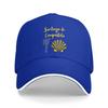 Camino De Santiago Sandwich Cap Unisex OutdoorBaseball Caps Shells Sandwich Hat Adjustable Snapback Caps Sun Hats Autumn Hat