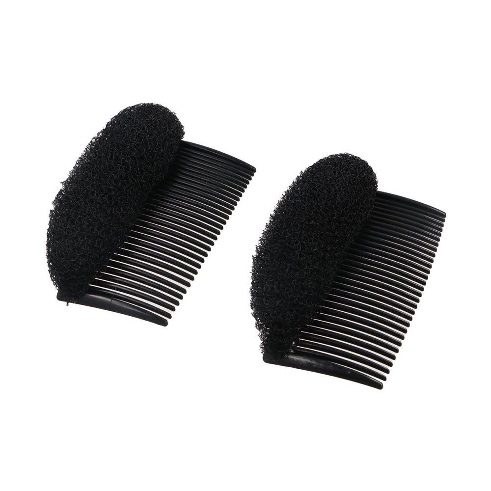 Seamless Fluffy Hair Clip Pad Invisible Sponge Clip Bun Hair Styling Tool Bun Maker Braid Women