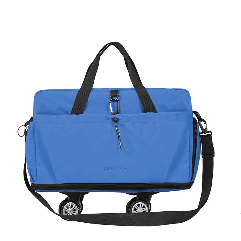 Handbag Large-capacity Short-distance Travel Bag Female Travel Pending Delivery Storage Duffel Bag Sports with Wheels Fitness Bag Male