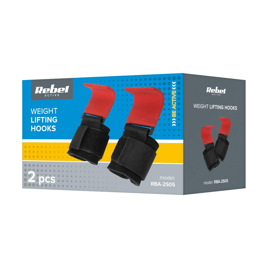 Training Hooks, Handles For Deadlift Barbells, Comfortable Rebel