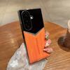 Applicable to Samsung folding screen ZFold1 electroplating mobile phone case creative wood grain splicing ZFOLD1/1/1 case film protection