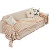 Nordic Ins Style Sofa Towel Full Cover Cloth Coastline Jacquard Chenille Sofa Blanket Four Seasons Universal Sofa Cushion