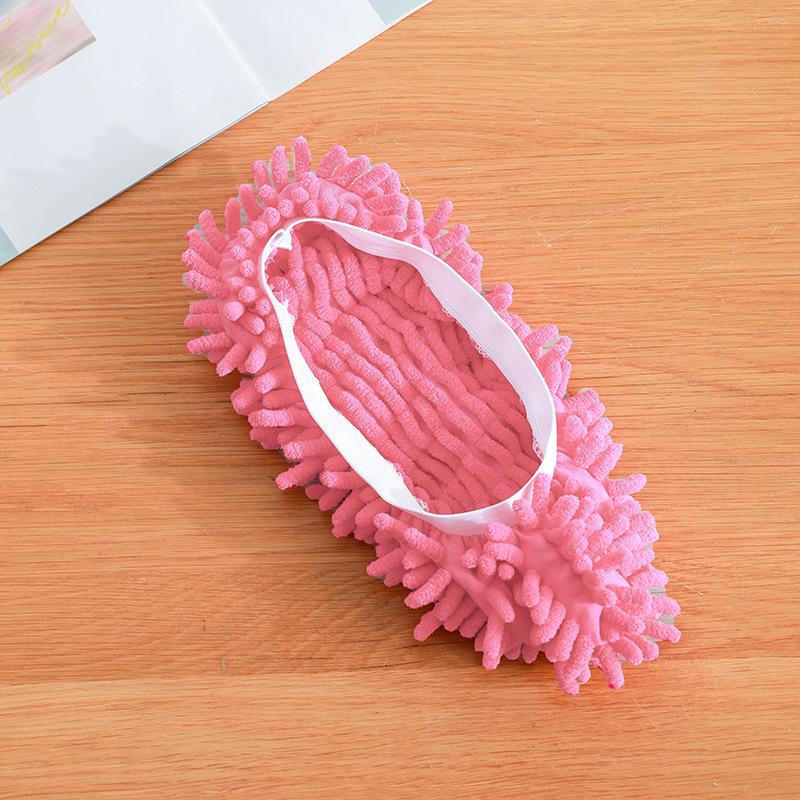 Papuci Mop Chenille Lavabili Pantofi de Curățat Podeaua cu Tălpi Detașabile Anti-Alunecare Pantofi Mop de Praf pentru Curățarea Casei pentru Bărbați Femei