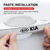4pcs Fashion Car Styling Door Handle Stickers Tire Rear View Mirror Decals For Kia Rio Ceed Sportage Cerato Soul Sorento K2 K5 Flip Car Accessories