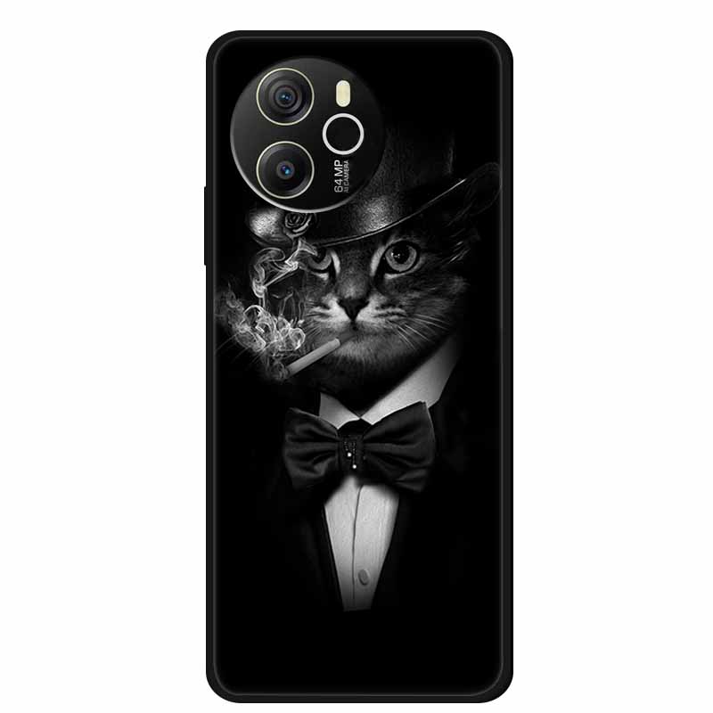 For Blackview Shark 8 Case Shark8 Black Silicone Soft Back Cover Case For Blackview Shark 8 Phone Case Cover 6.78" Coque Funda