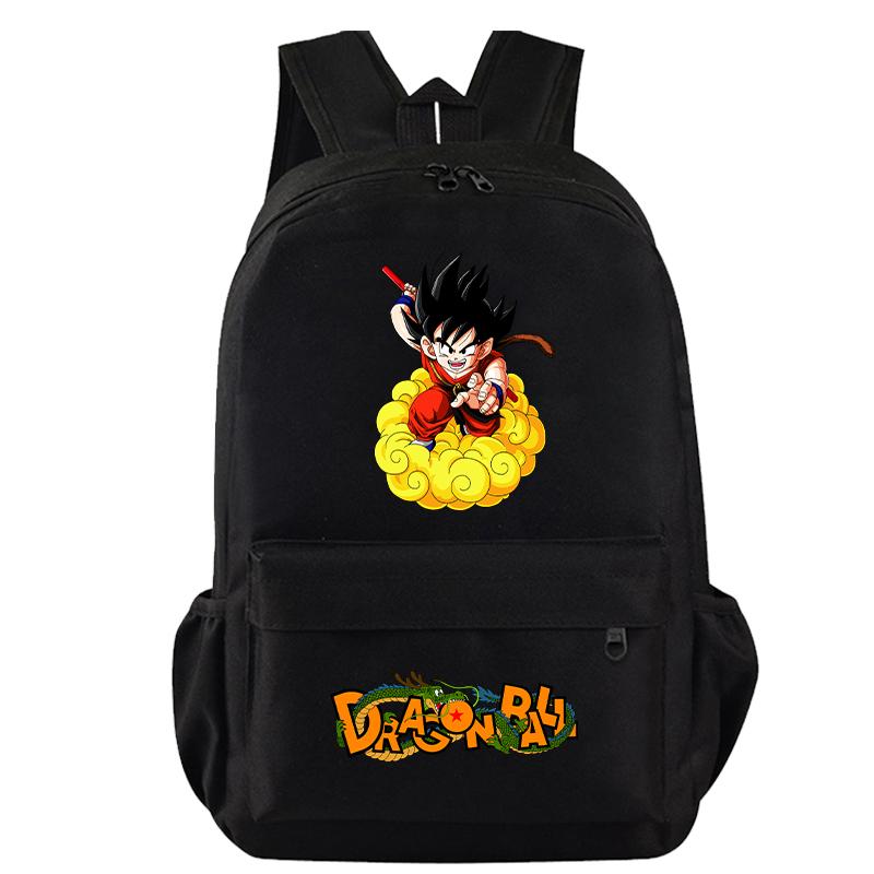 Anime Dragon Ball Cute Cartoon Backpack Document Bag for Girl Boy Teenager Best Gifts Schoolbag Men Women Leisure Travel Unisex Bagpack Rucksack