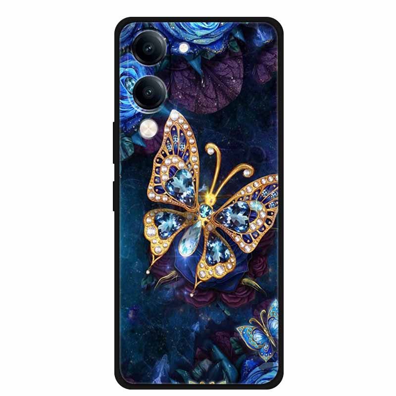 

Case For Vivo Y04 Y04S Y37C 4G Soft Silicone TPU Protector Shell Cartoon Lovely Gift Anime Phone Cover Capa Y 04 04S 37C Bumper Vivo Y37C 4G
