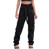 Washed Denim Multi-Pocket Heavy-Duty Casual Workwear Pants