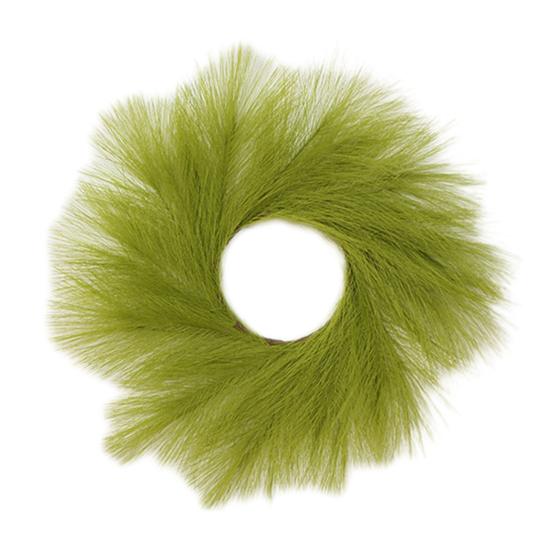 Artificial Pampas Grass Wreath Front Door Wall Mounts DIY Garland