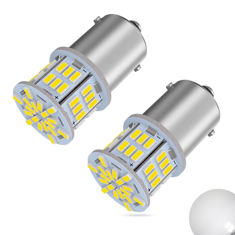 

[Только для 24-вольтовых автомобилей] Светодиодная лампа S25, одна белая, взрывной свет 2 pieces белый