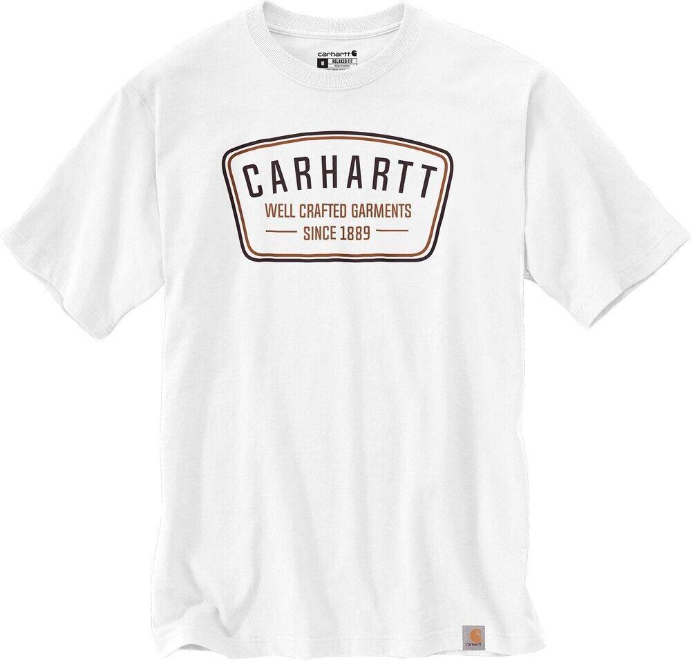 

Белая футболка унисекс Carhartt Pocket Crafted Graphic S
