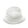 FENDI FXQ982 MARC JACOBS collab bucket hat bob hat cotton / Nylon White Unused