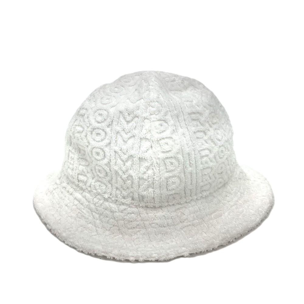 FENDI FXQ982 MARC JACOBS collab bucket hat bob hat cotton / Nylon White Unused