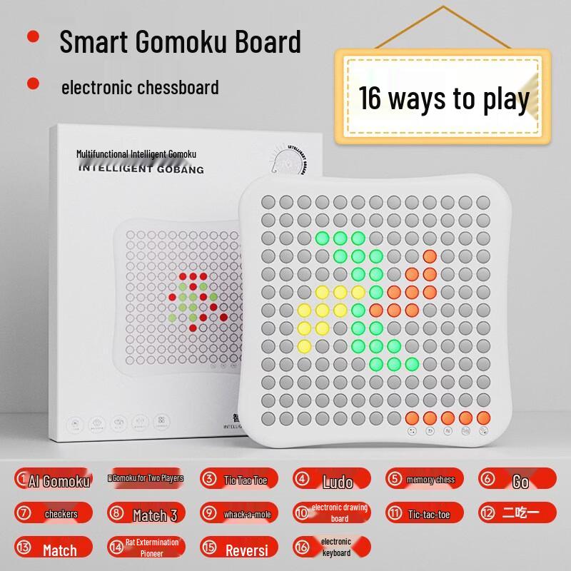 Fenggepu AI Smart 16-in-1 Advanced Chessboard Set
