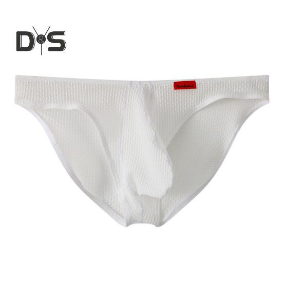 Pánské kalhotky Sexy nízký pas Vysoce elastické Lehké spodní prádlo U-konvexní Podpůrné měkké rychleschnoucí kalhotky Denní nošení