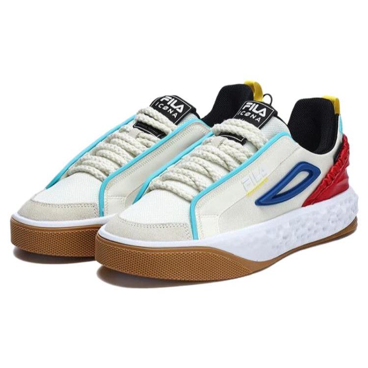 New FILA Core Viva Fashion Icona Skate Shoes 'White Red Blue' F12M323201FVR